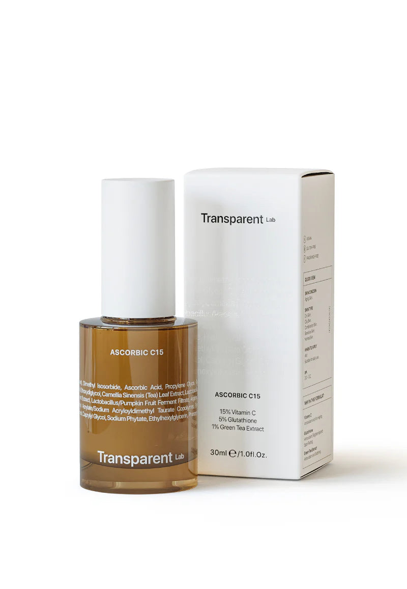 TRANSPARENT Lab Ascorbic C15 Serum 30ml