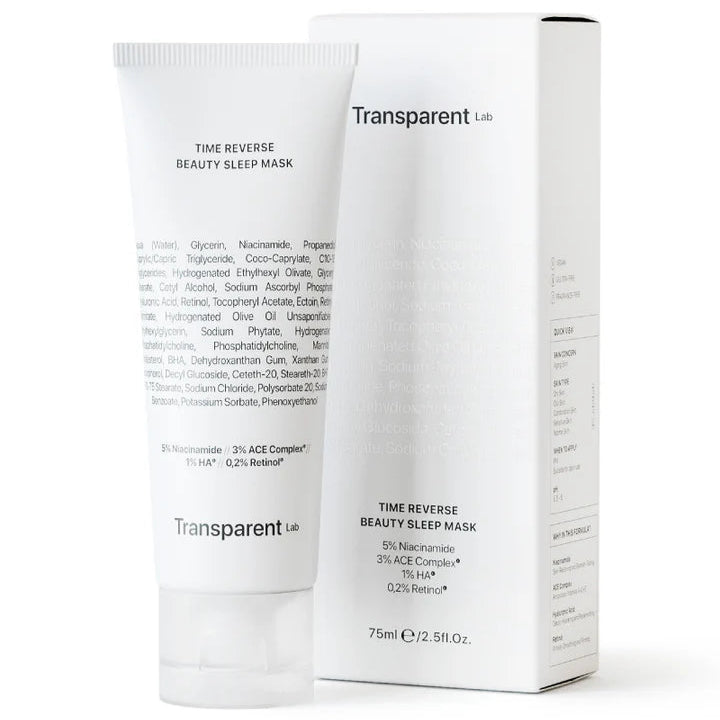 Transparent Lab Time Reverse Beauty Sleep Mask 75ml