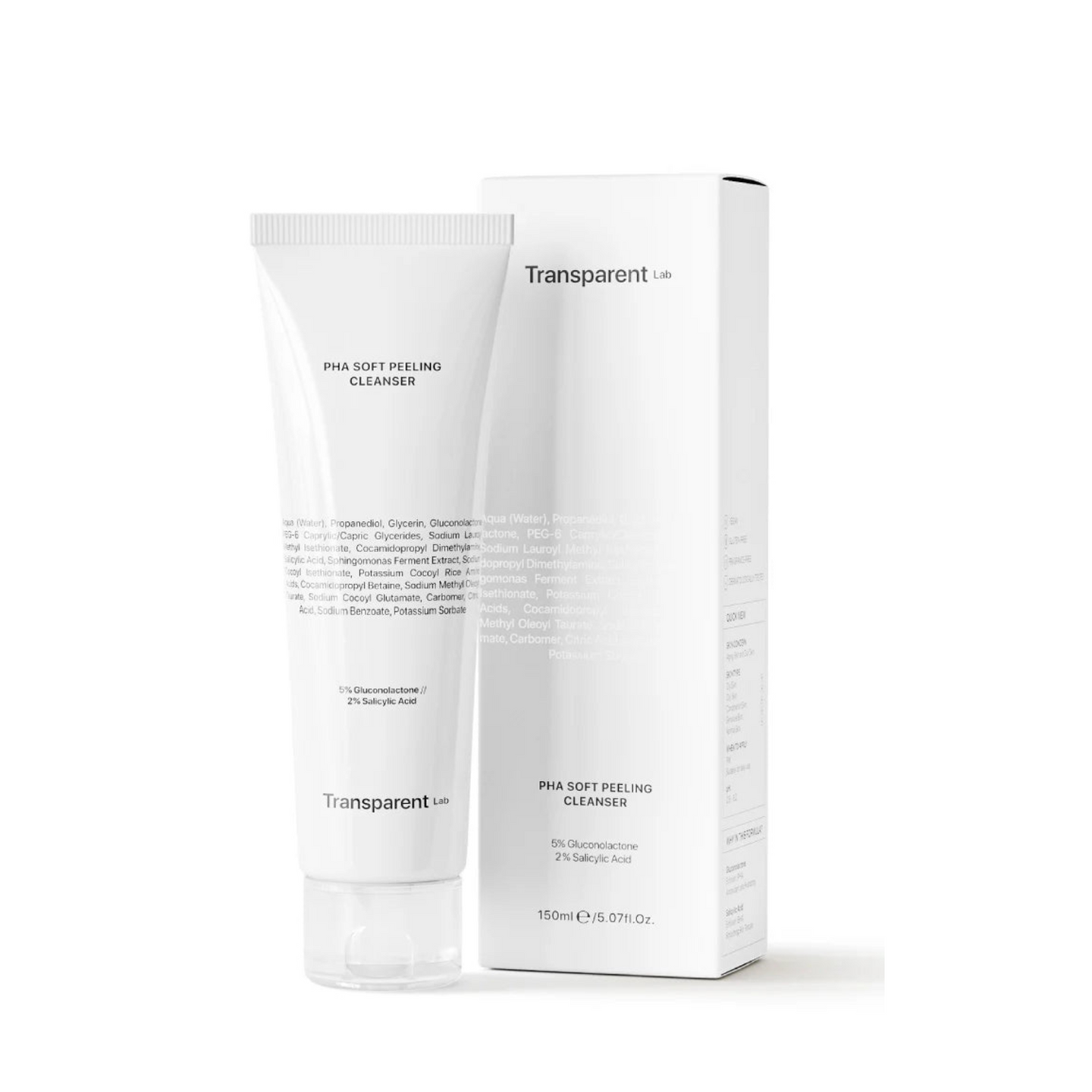 TRANSPARENT Lab PHA Soft Peeling Cleanser 150ml