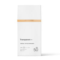 TRANSPARENT Lab Mineral Tinted SPF 50+ Light 100ml