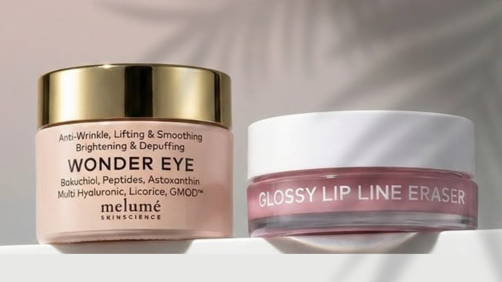 Bez BORA oko očiju i usana uz MELUMÉ SKINSCIENCE bestselere!