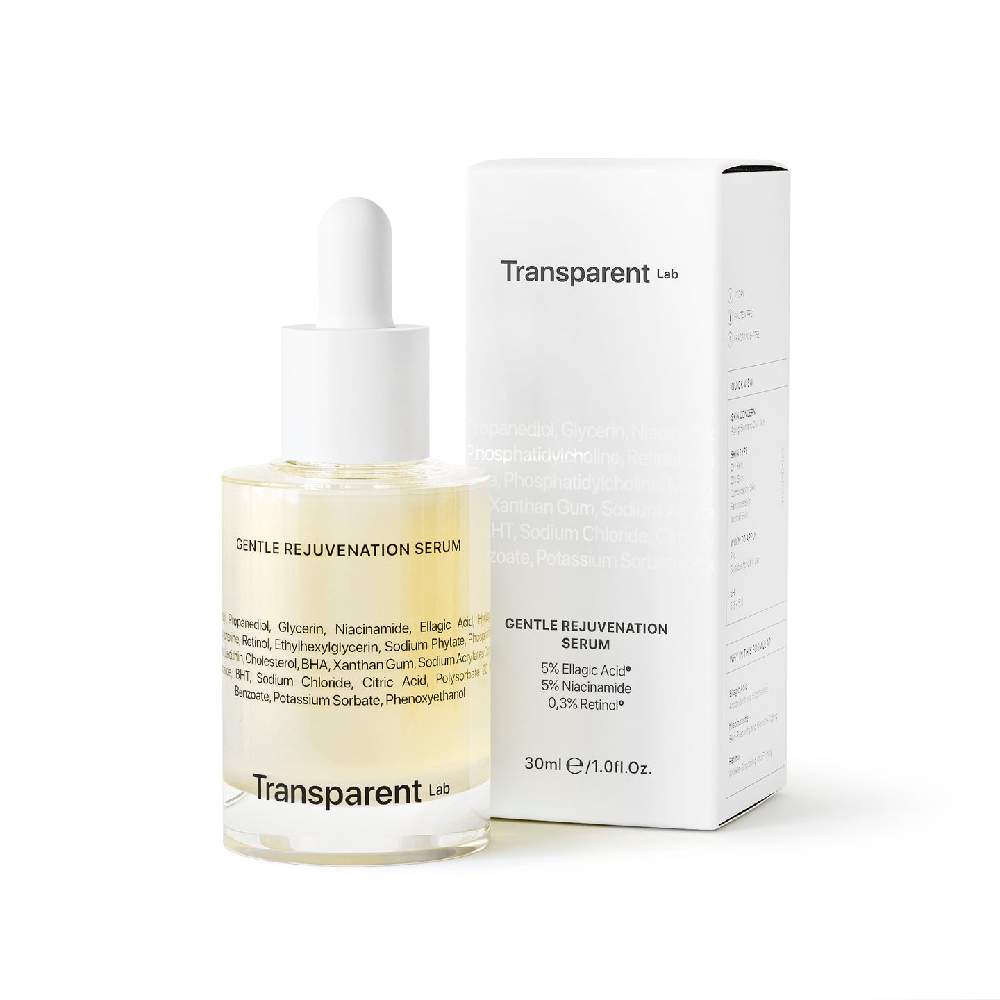 TRANSPARENT Lab Gentle Rejuvenation Serum 30ml