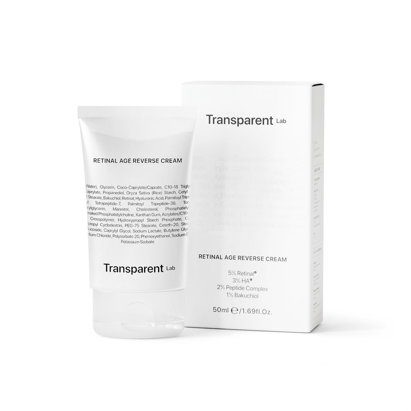 TRANSPARENT Lab Retinal Age Reverse Cream 50ml