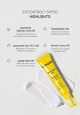 Acnemy Zitcontrol SPF50® Blemish Control Moisturizer 40ml