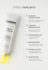 Acnemy Zitpeel® AHA + BHA + PHA Overnight Treatment 40ml