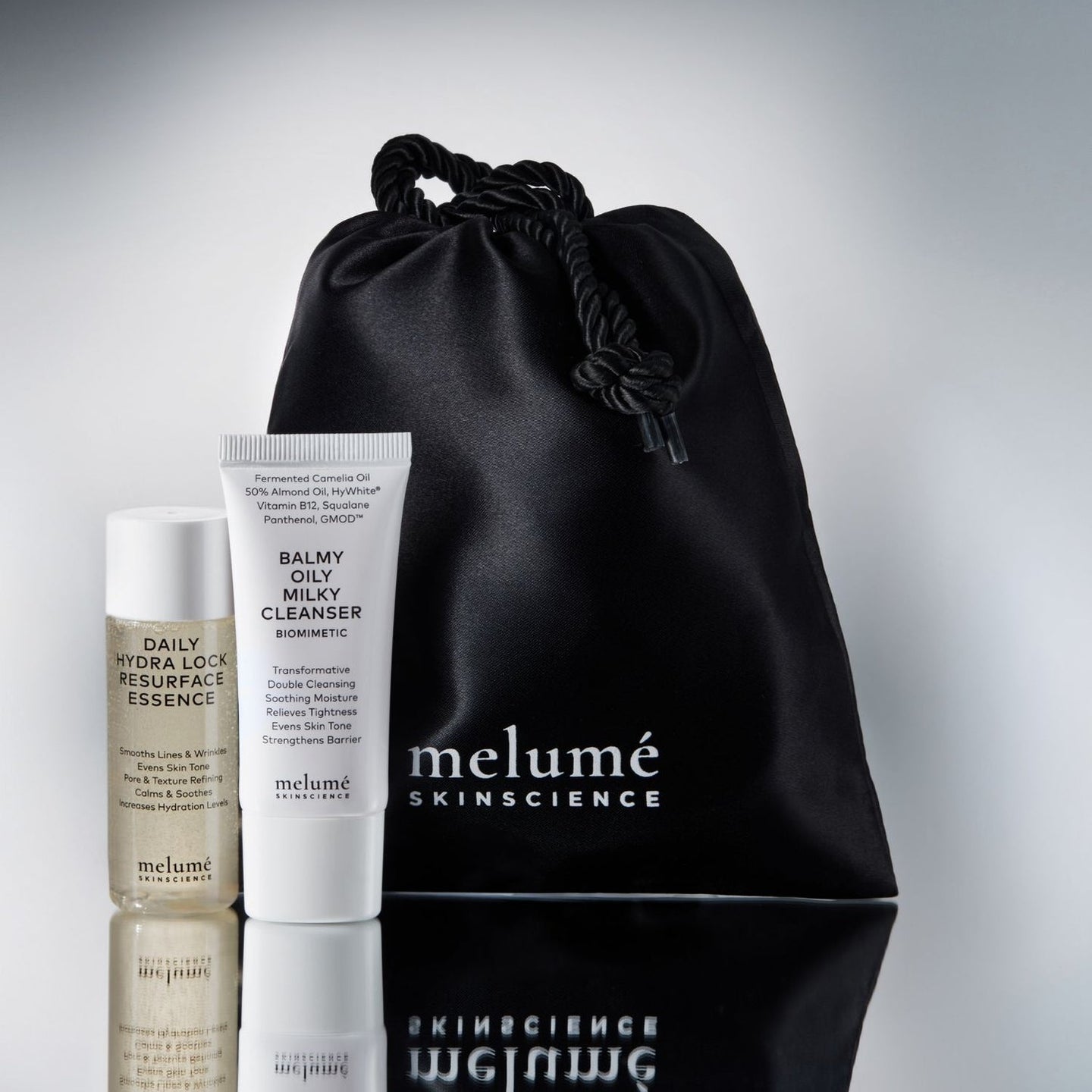 MELUMÉ Cleanse & Prep Mini Pouch