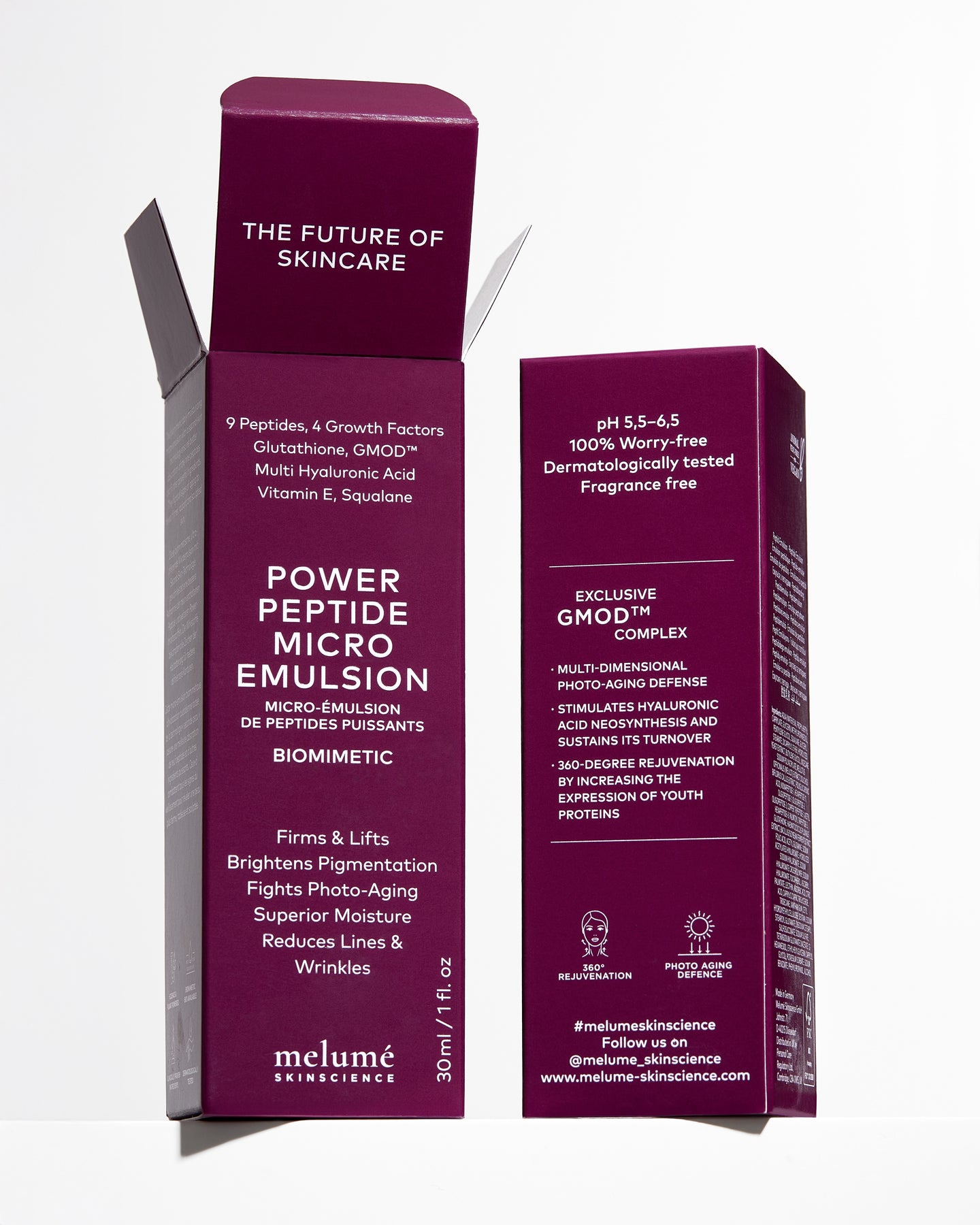 MELUMÉ Power Peptide Micro Emulsion 30ml