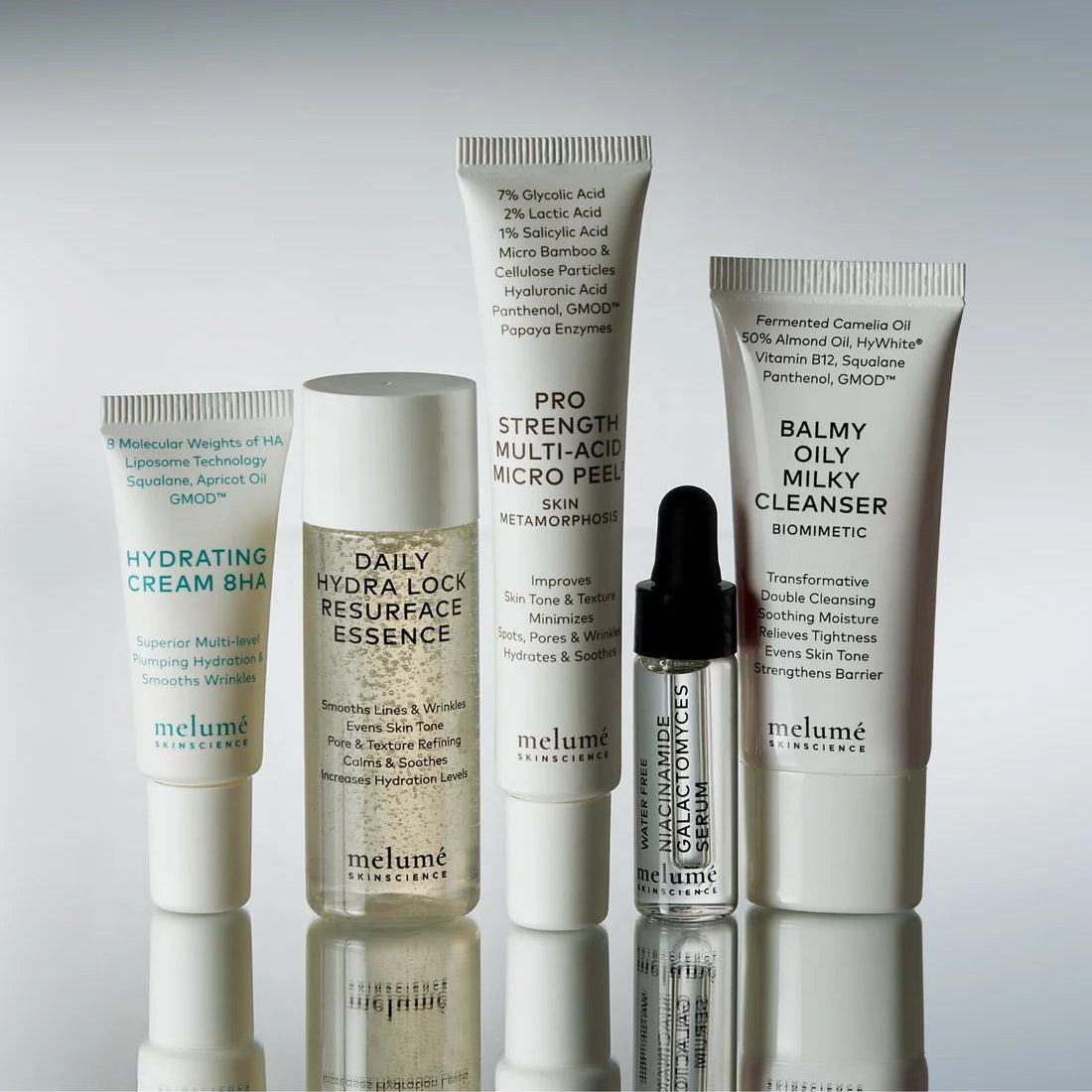 MELUMÉ Skinsational Starter Kit & Vegan Beauty Bag