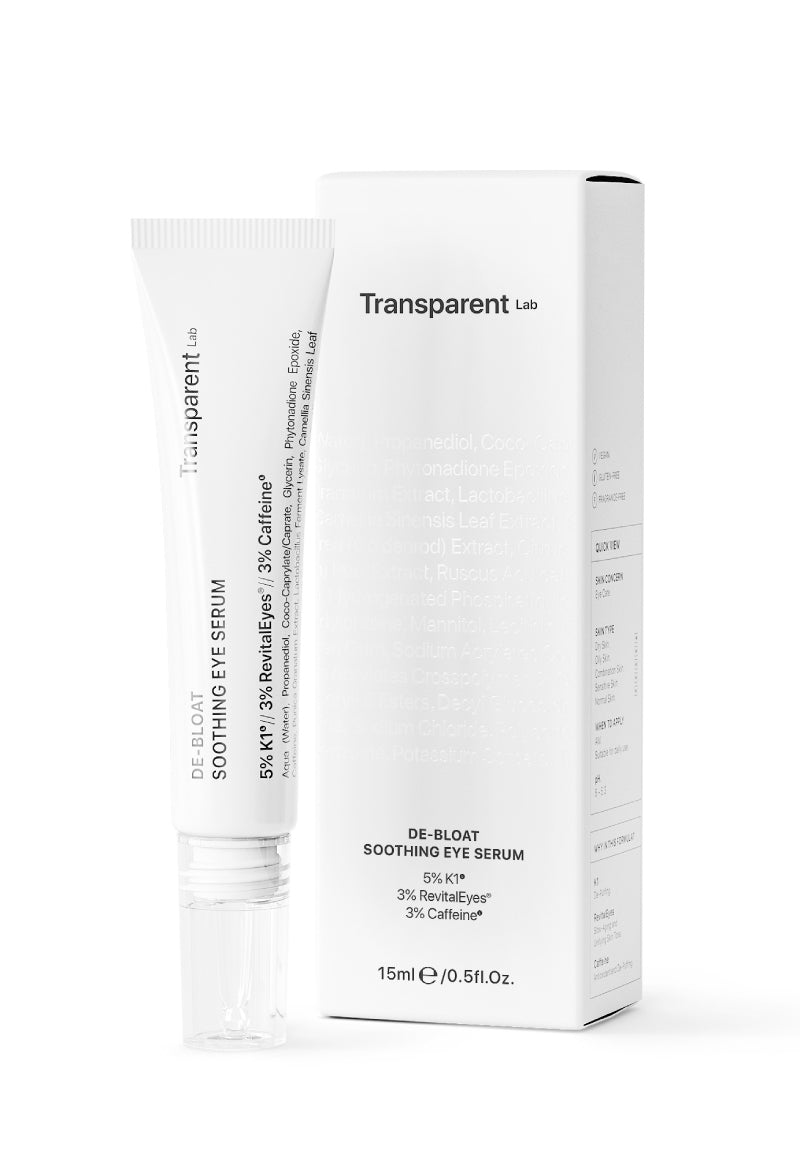 TRANSPARENT Lab De-Bloat Soothing Eye Serum 15ml