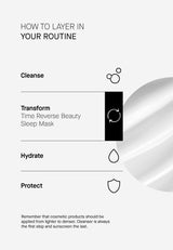 Transparent Lab Time Reverse Beauty Sleep Mask 75ml