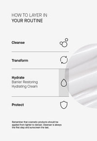 TRANSPARENT Lab Barrier Restoring Hydrating Cream 50ml