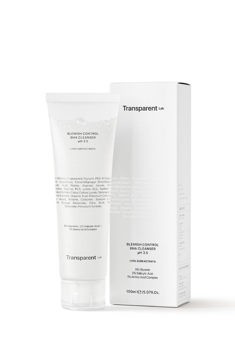 TRANSPARENT Lab Blemish Control BHA Cleanser pH 3.5 150ml