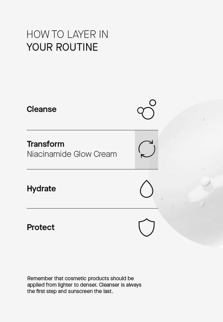 TRANSPARENT Lab Niacinamide Glow Cream 50ml