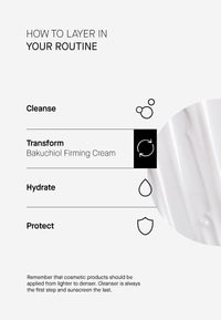 TRANSPARENT Lab Bakuchiol Firming Cream 50ml