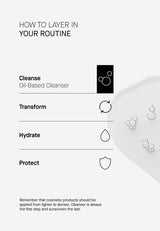 TRANSPARENT Lab Oil Based Cleanser 200ml