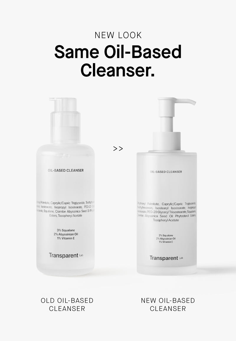 TRANSPARENT Lab Oil Based Cleanser 200ml