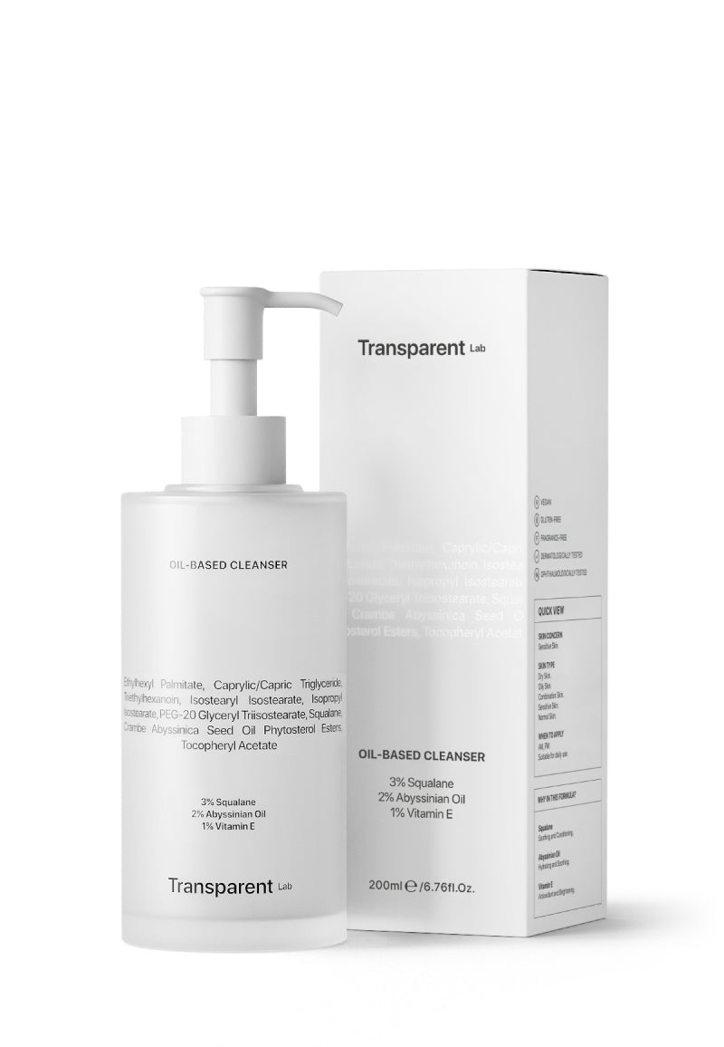 TRANSPARENT Lab Oil Based Cleanser 200ml