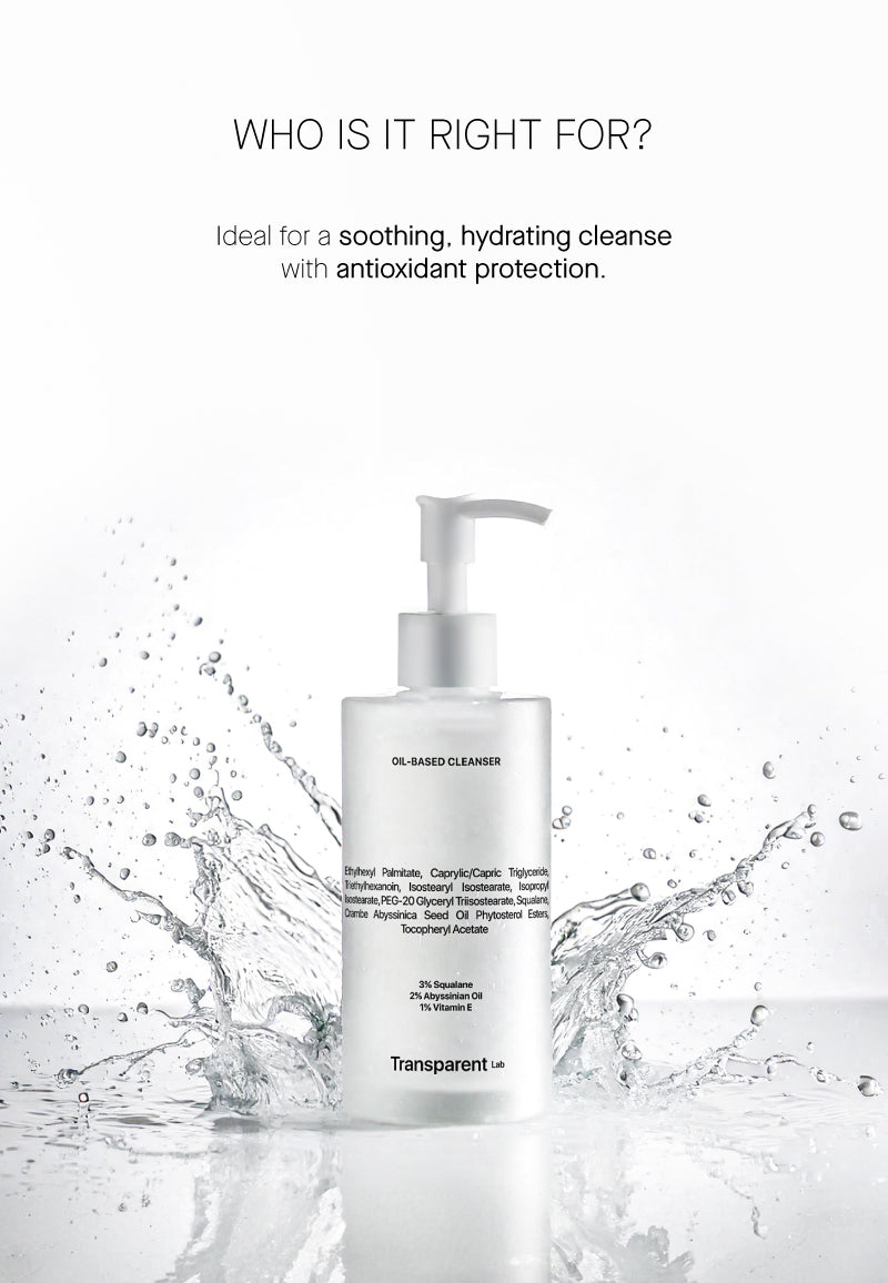 TRANSPARENT Lab Oil Based Cleanser 200ml