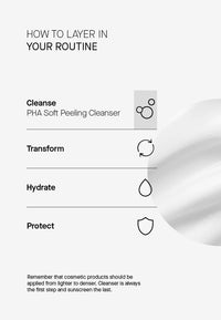 TRANSPARENT Lab PHA Soft Peeling Cleanser 150ml