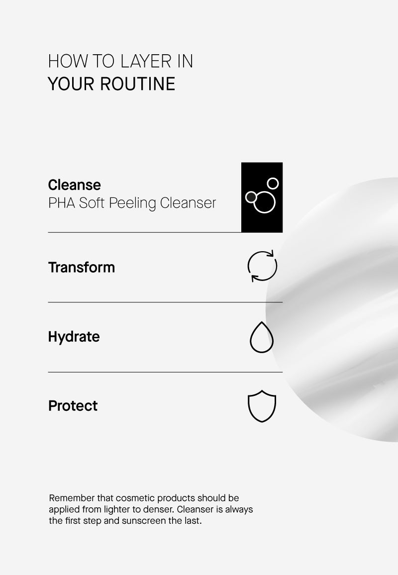 TRANSPARENT Lab PHA Soft Peeling Cleanser 150ml