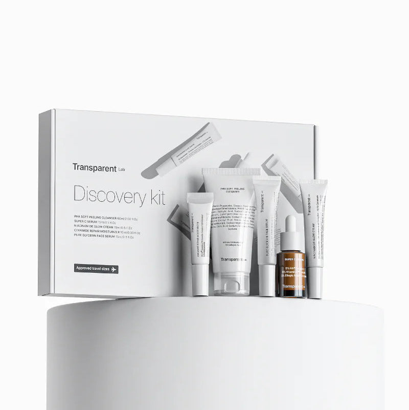 TRANSPARENT Lab Travel Size Discovery Kit