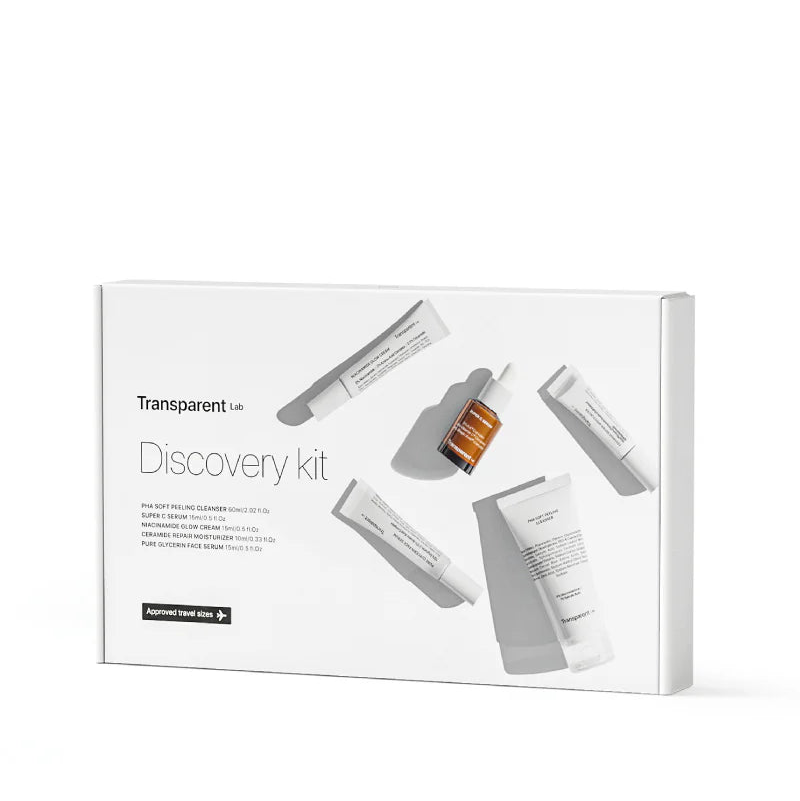 TRANSPARENT Lab Travel Size Discovery Kit