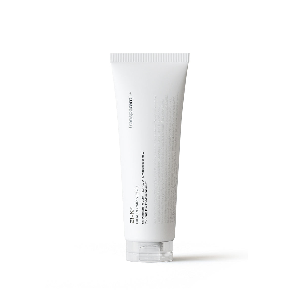 TRANSPARENT Lab Zi-K® Cica Repairing Gel 100ml