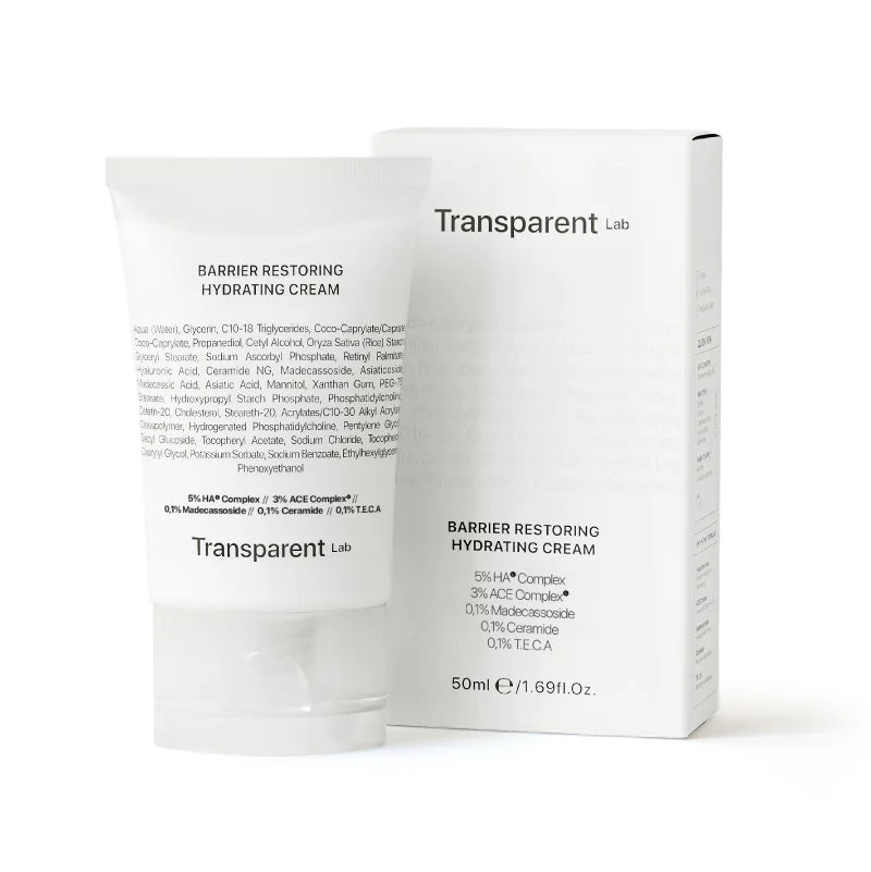 TRANSPARENT Lab Barrier Restoring Hydrating Cream 50ml