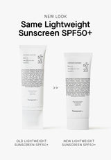 TRANSPARENT Lab Lightweight Sunscreen SPF 50+ 100ml