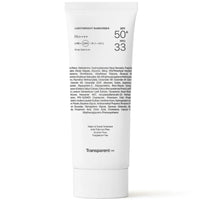 TRANSPARENT Lab Lightweight Sunscreen SPF 50+ 100ml