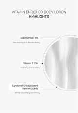 TRANSPARENT Lab Vitamin Enriched Body Lotion 400ml