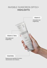 TRANSPARENT Lab Invisible Sunscreen SPF50+ 100ml