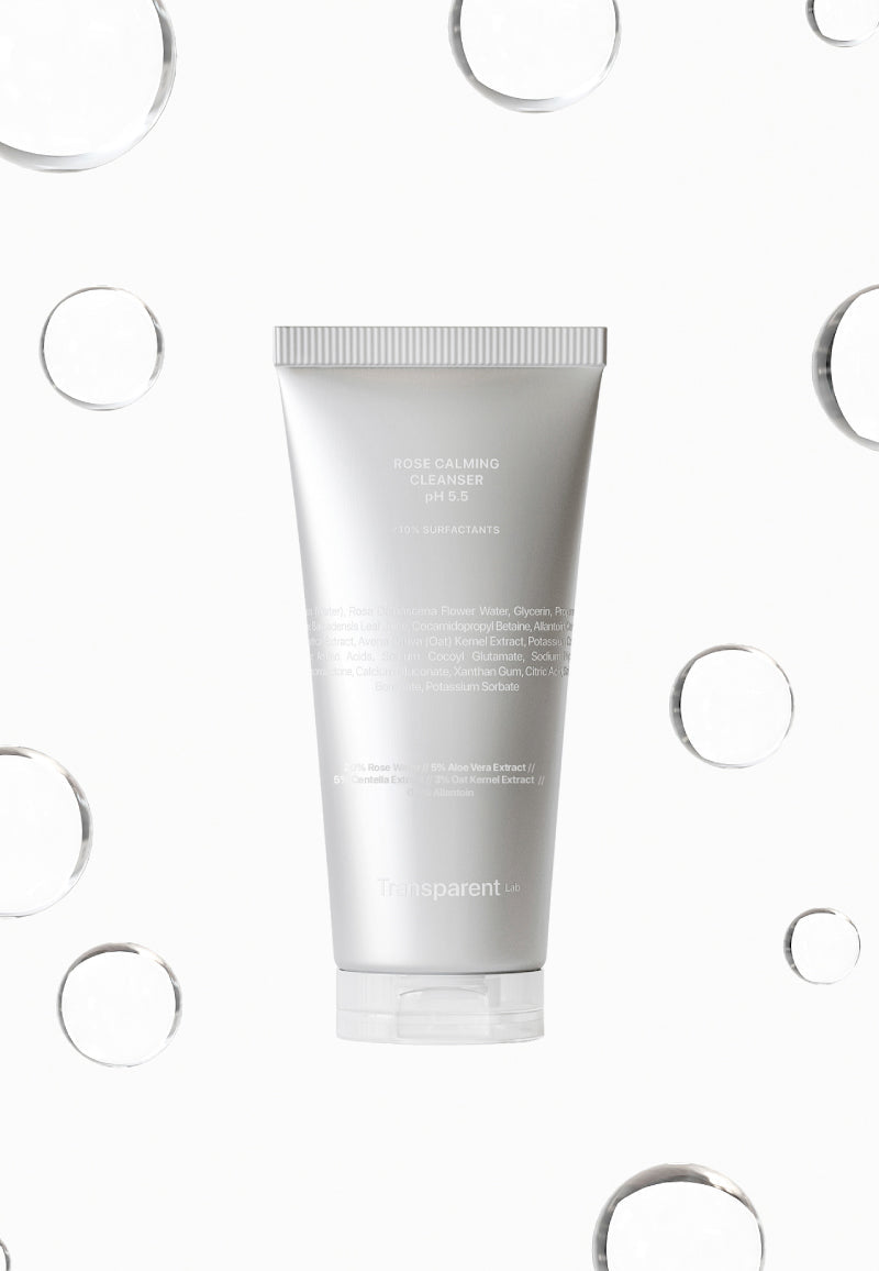 TRANSPARENT Lab Rose Calming Cleanser 5.5 150ml