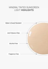 TRANSPARENT Lab Mineral Tinted SPF 50+ Light 100ml