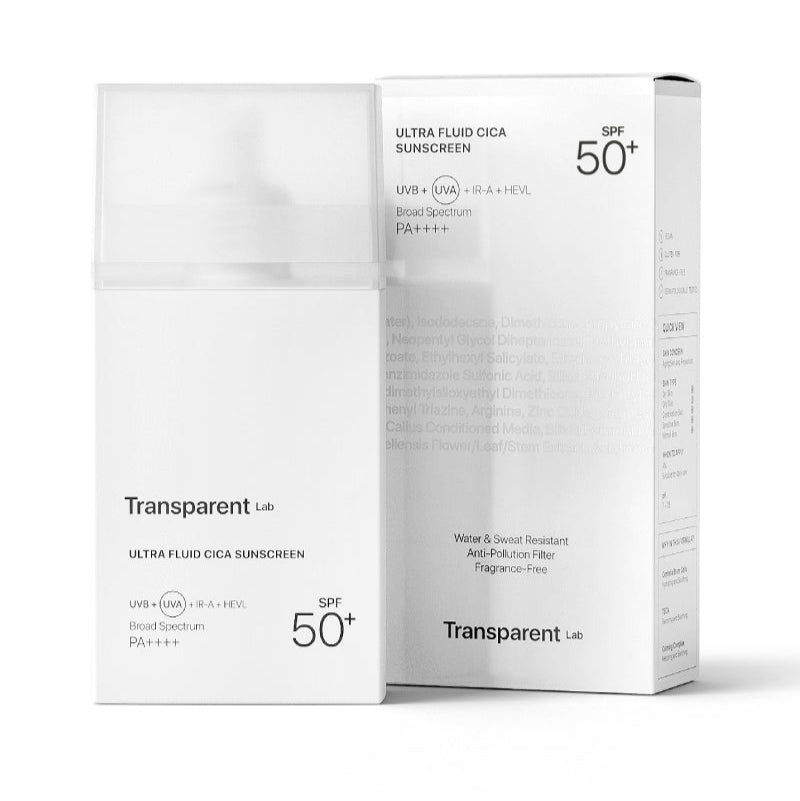 TRANSPARENT Lab Ultra Fluid Cica SPF 50+ 100ml