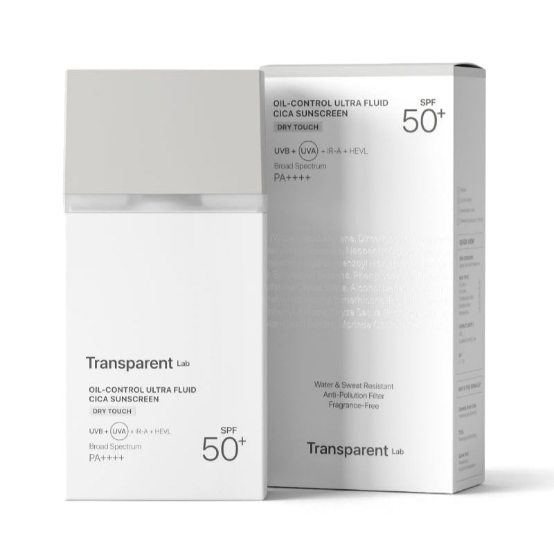 TRANSPARENT Lab Oil Control Cica SPF 50+ 100ml