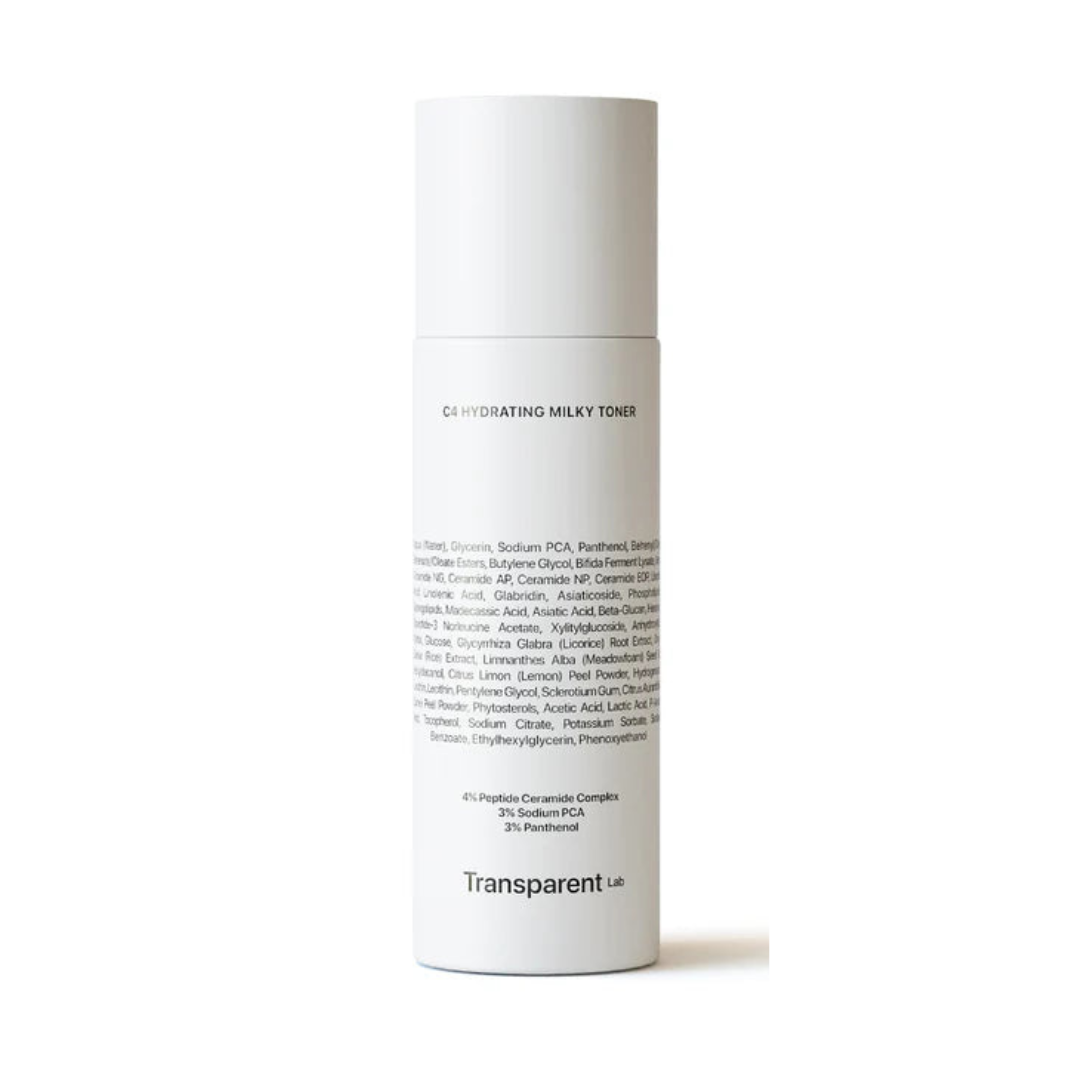 TRANSPARENT Lab C4 Hydrating Milky Toner 130ml