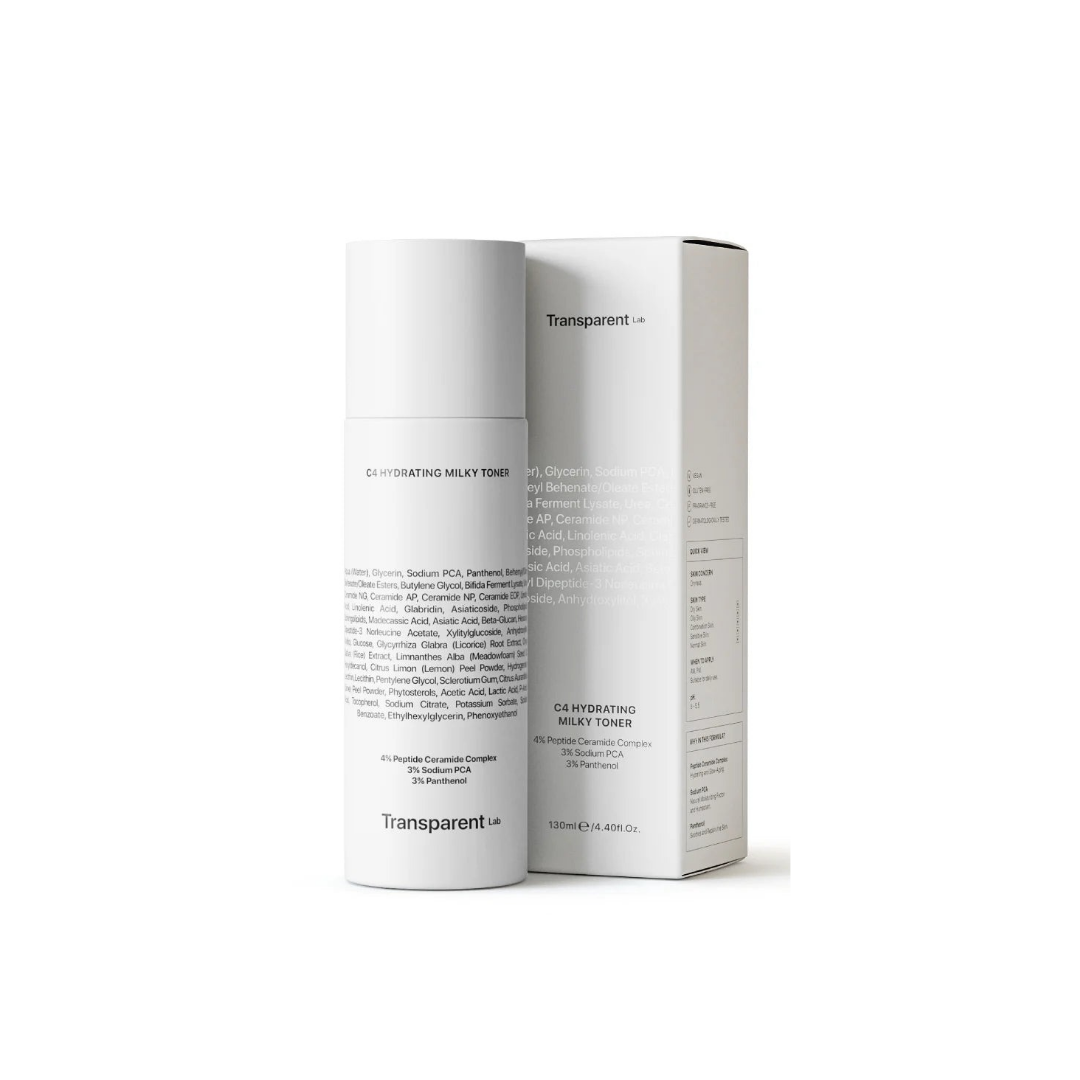TRANSPARENT Lab C4 Hydrating Milky Toner 130ml