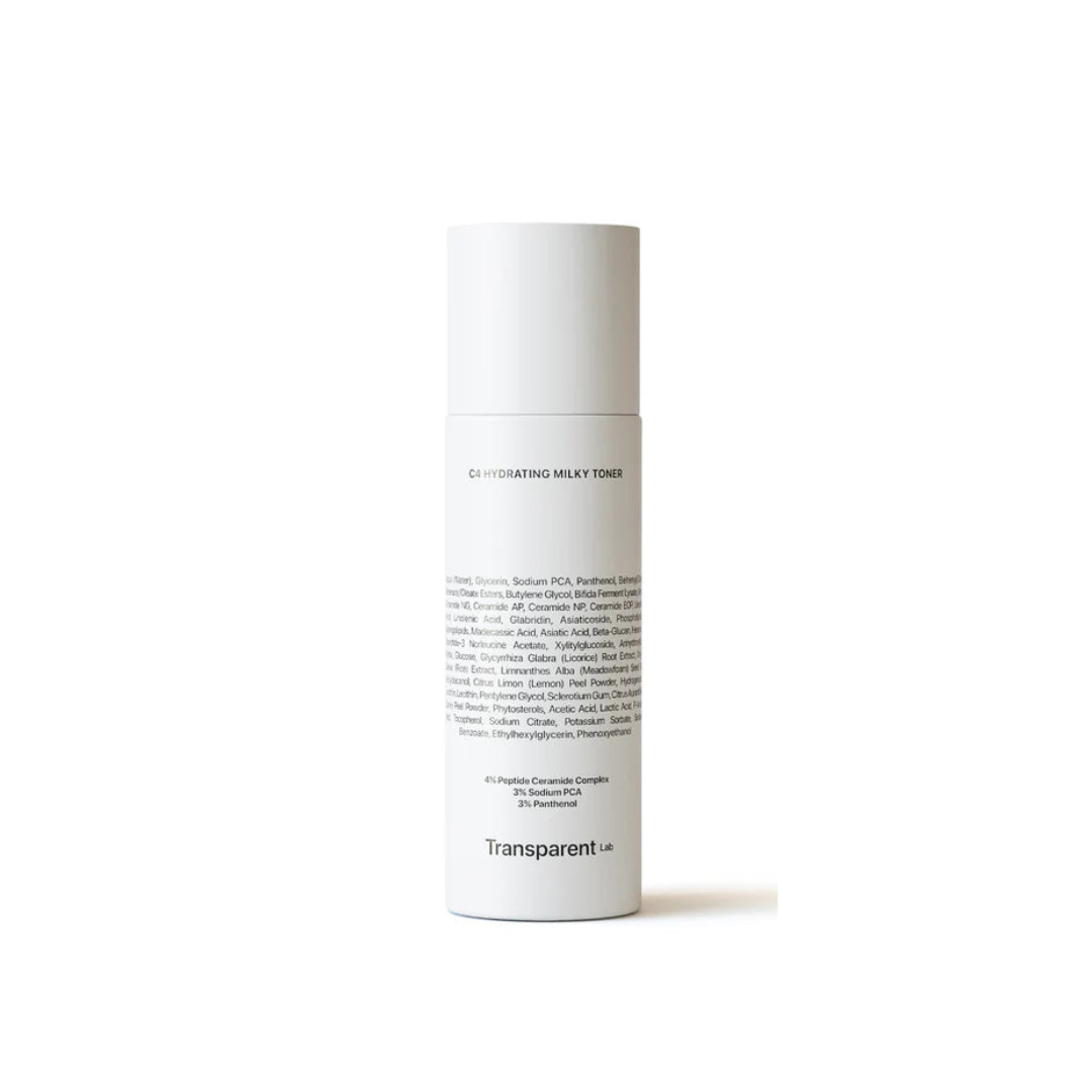 TRANSPARENT Lab C4 Hydrating Milky Toner 130ml