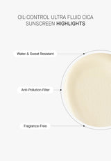 TRANSPARENT Lab Oil Control Cica SPF 50+ 100ml