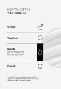 TRANSPARENT Lab Barrier Restoring Hydrating Cream 50ml
