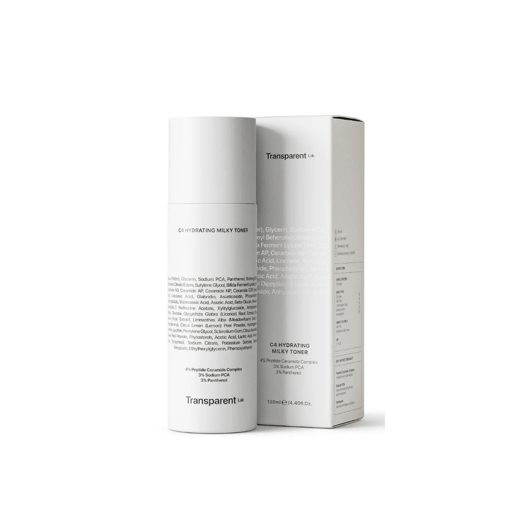 TRANSPARENT Lab C4 Hydrating Milky Toner 130ml
