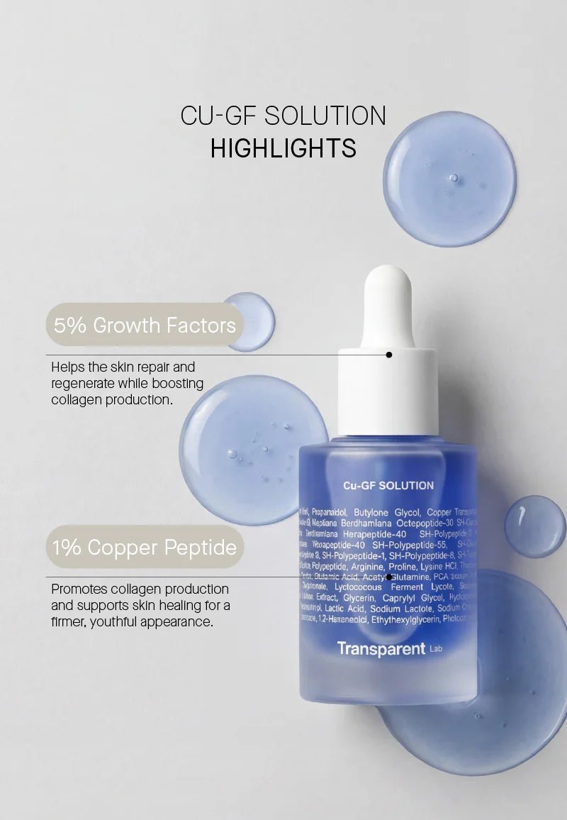 TRANSPARENT Lab Cu-GF Solution 30ml