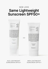 TRANSPARENT Lab Lightweight Sunscreen SPF 50+ 100ml
