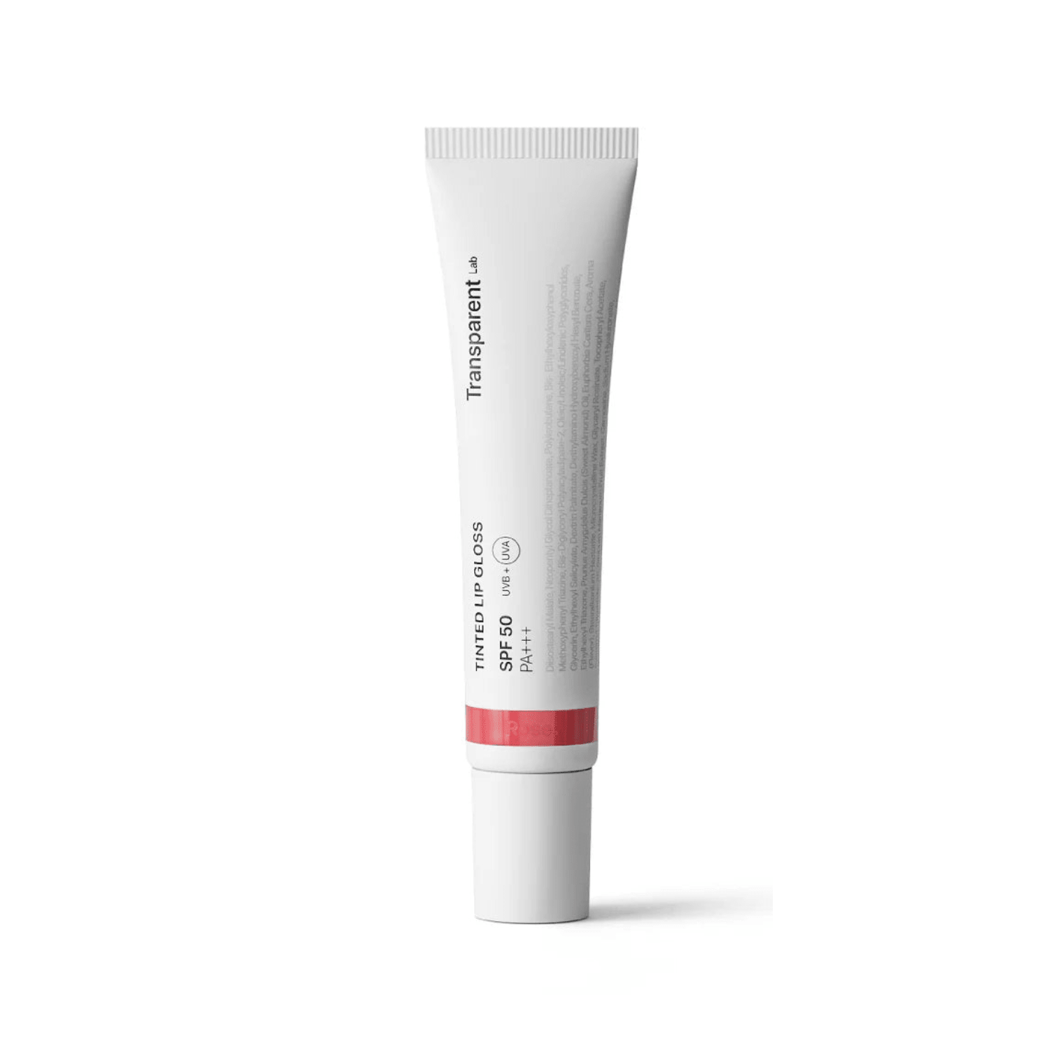 TRANSPARENT Lab Lip Gloss Rose SPF 50 15ml