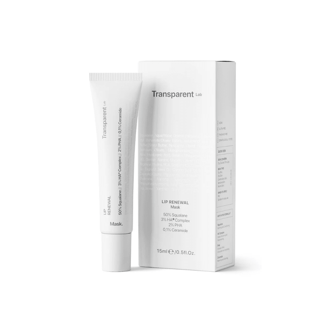 TRANSPARENT Lab Lip Renewal Mask 15ml - Formula Lepote