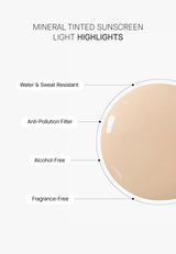 TRANSPARENT Lab Mineral Tinted SPF 50+ Light 100ml