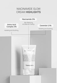TRANSPARENT Lab Niacinamide Glow Cream 50ml