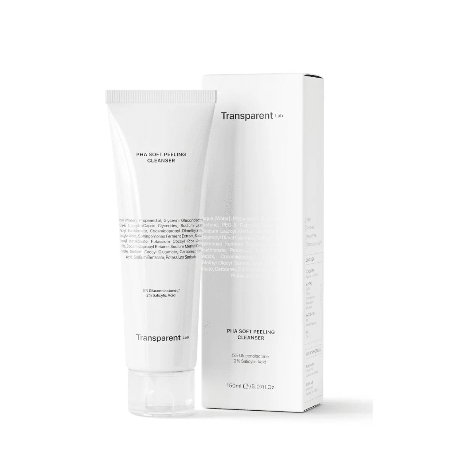 TRANSPARENT Lab PHA Soft Peeling Cleanser 150ml