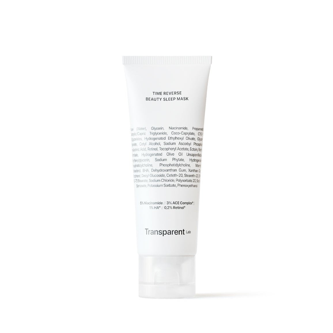 Transparent Lab Time Reverse Beauty Sleep Mask 75ml